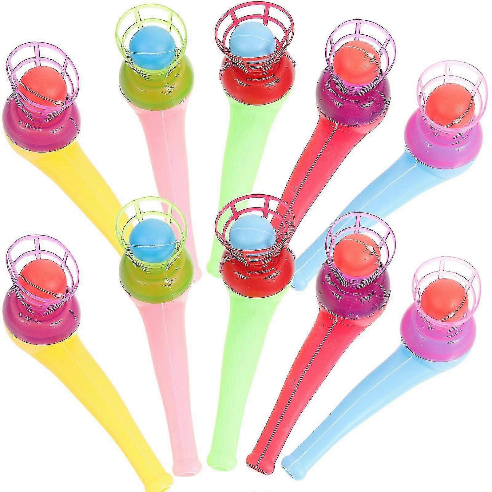 20 Pack Floating Blowing Ball Toys for Pipe Ball Game Entertainment