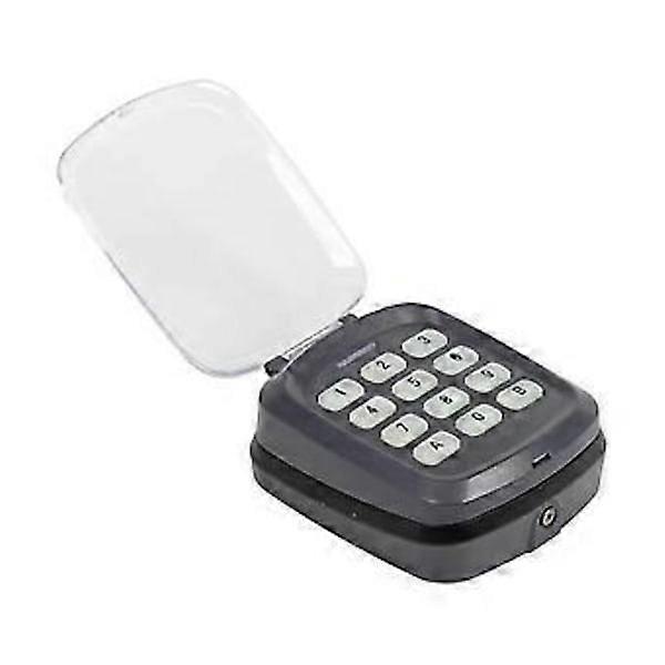 Multi-Frequency 280-868MHz 280-868MHz Gate Garage Door Key Wireless Keypad Code Remote Control Door Opener (Gray)