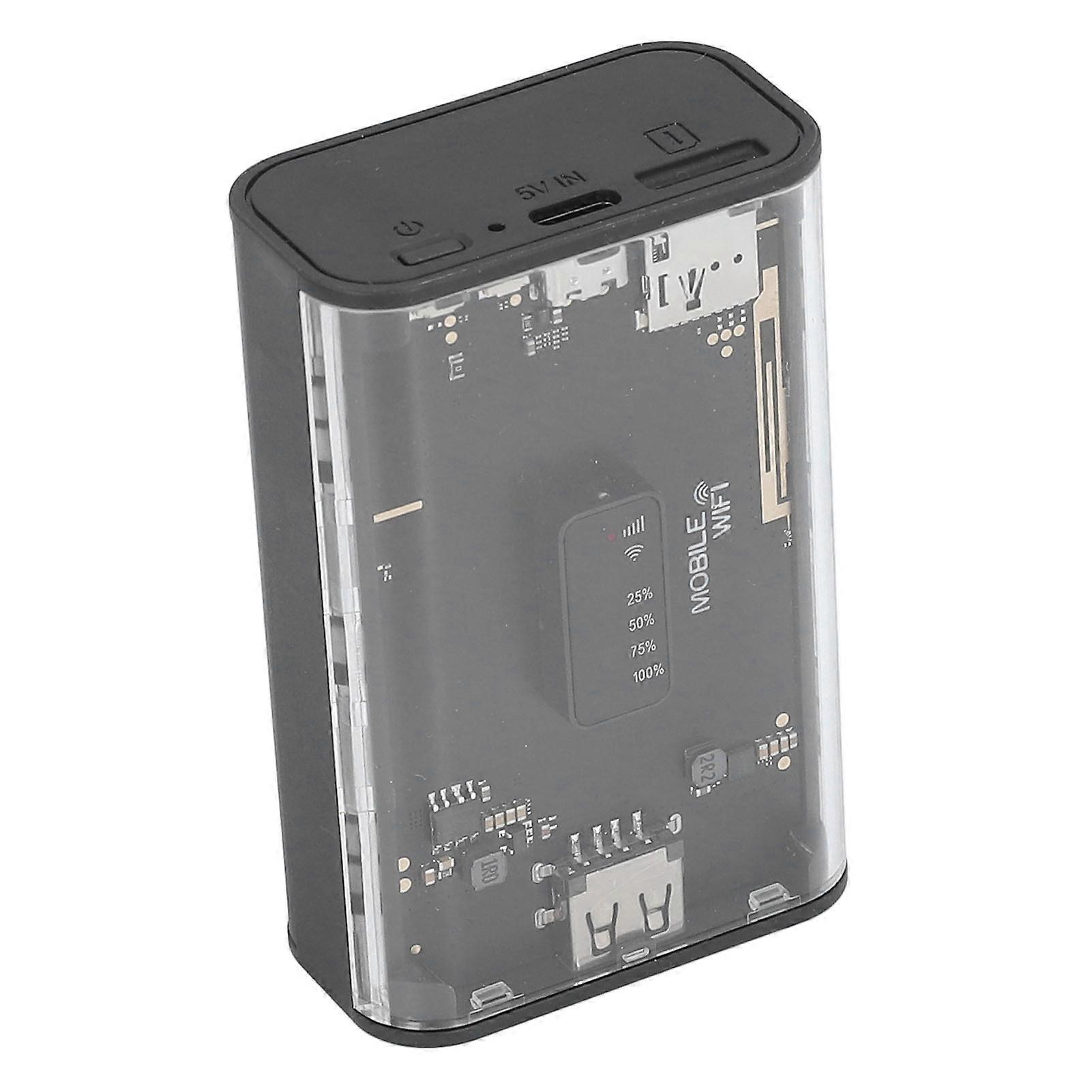 4G LTE Tragbarer WiFi-Router 150 Mbit / s 5200 mAh Batterie Asien Modell