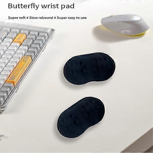 Peanut Keyboard Wrist Rest, Mouse Wrist Pad Support, For Computer Keyboard, Office Home Computer Notebook 2pcs