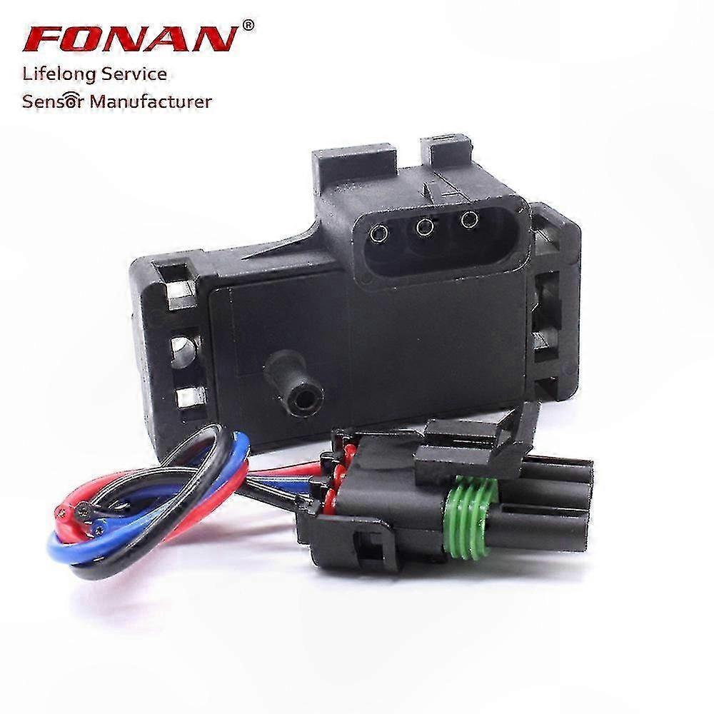 Universal 3-Bar MAP Sensor Compatible with Multiple Vehicle Brands and Models 12223861 16040749 23528418 650652