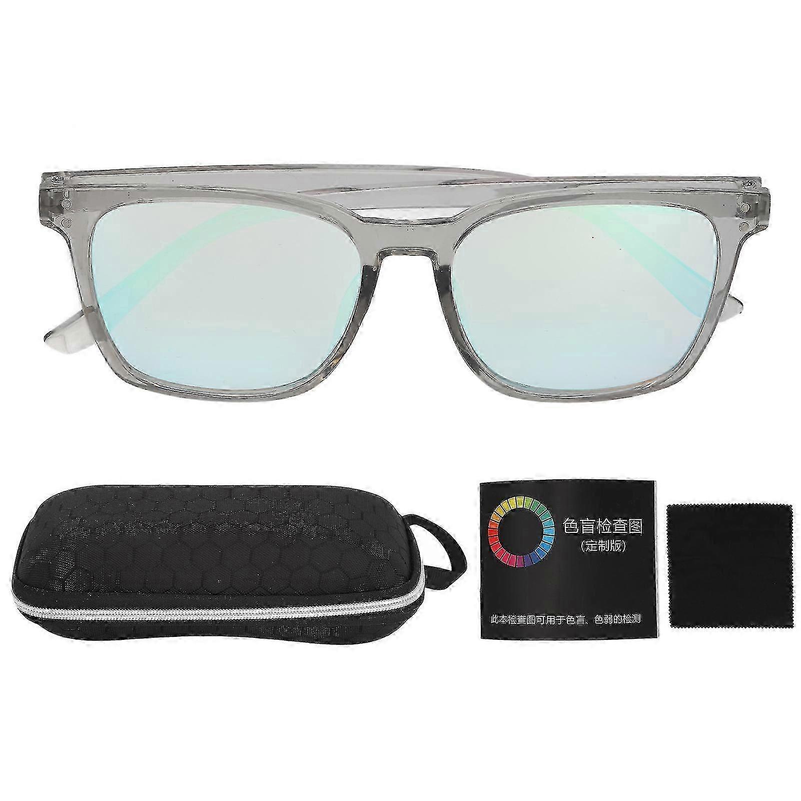 Color blind correcting glasses for red green color weakness full frame