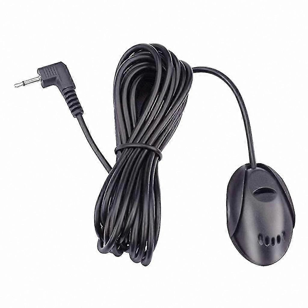 External Car Microphone with 3.5mm Jack, Bluetooth-Compatible Dashboard or Sun-Visor Mic for Clear o Capture
