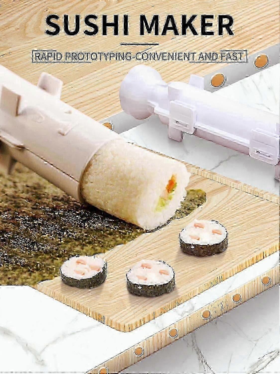 Quick Sushi Maker Roller Rice Mold Vegetable Meat Rolling Gadgets DIY Sushi