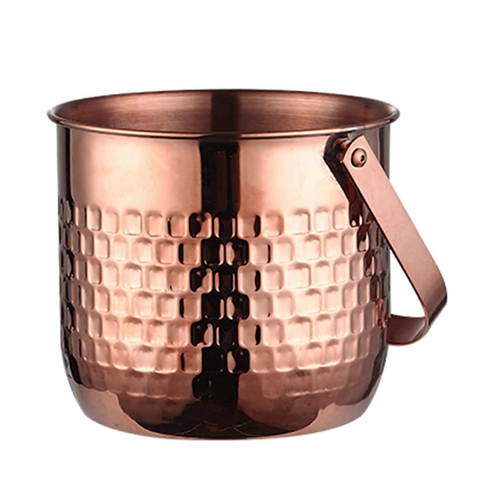 Ice Bucket With Lid And Ice Tongs, DoubleWalled Stainless Steel Insulated Ice Bucket, Includes Tongs, Lid, Comf