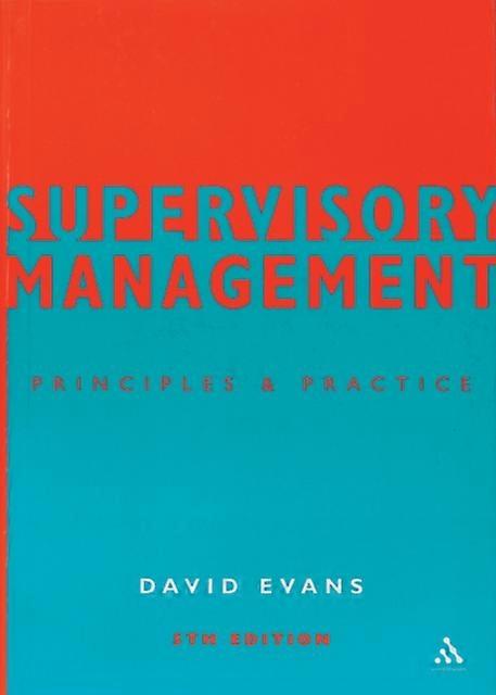 Supervisory Management - David Evans