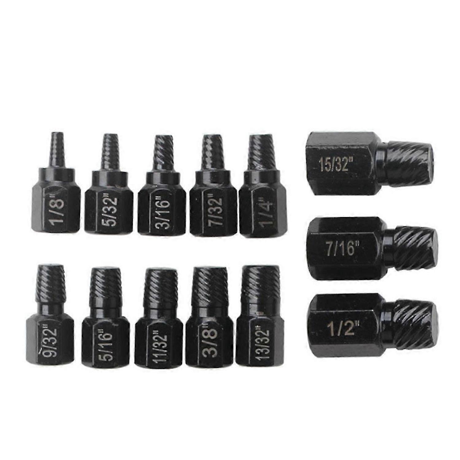 13Pcs Screw Extractor Kit Damaged Screw Remover Set