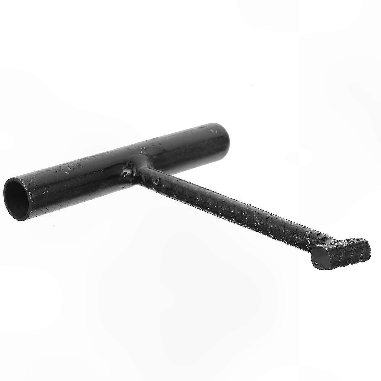 Heavy-Duty Manhole Cover Hook for Easy Drain Access and Maintenance Tool