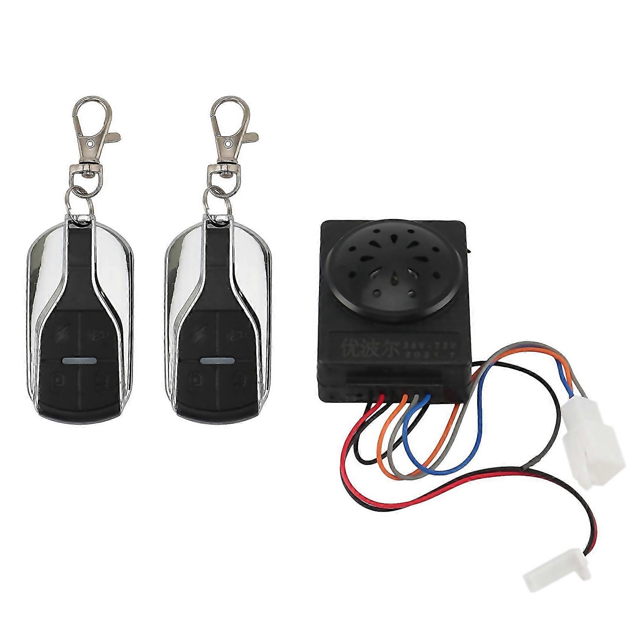 For Ebike Alarm Control Box Smart Induction Universal 36v 48v 60v