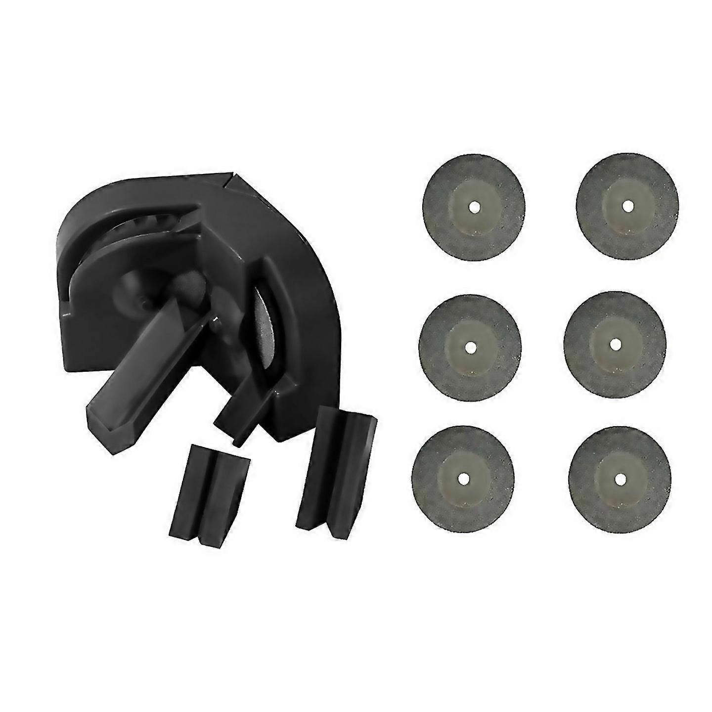 For Multifunctional Drill Bit Sharpener Tool With 6 Pcs Grinding Wheels