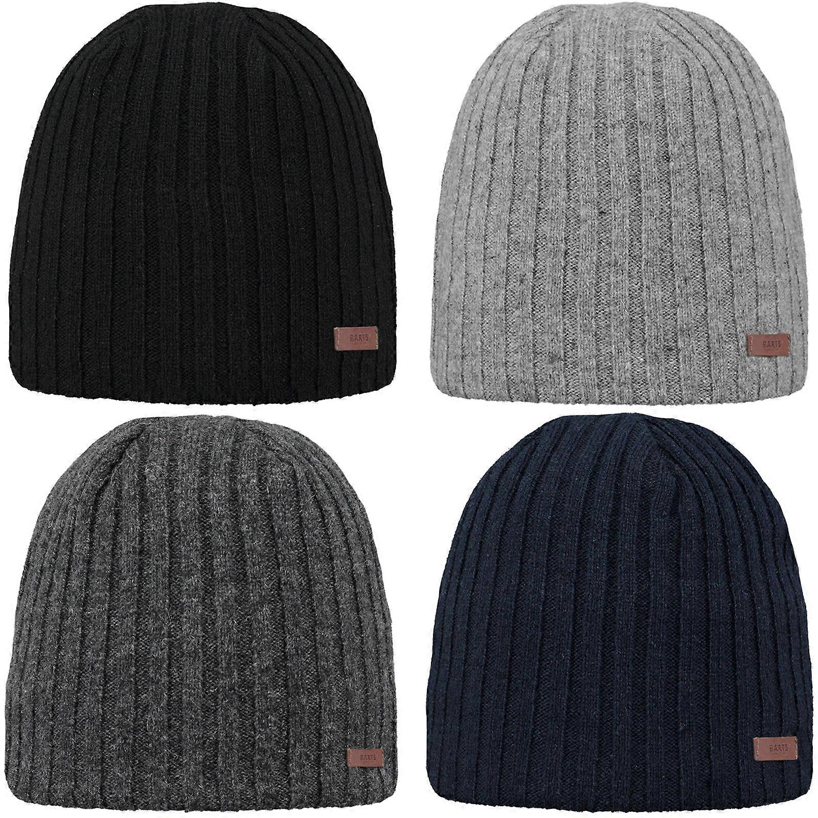 Barts Mens Hakkon Soft Wool Fine Knitted Warm Winter Beanie