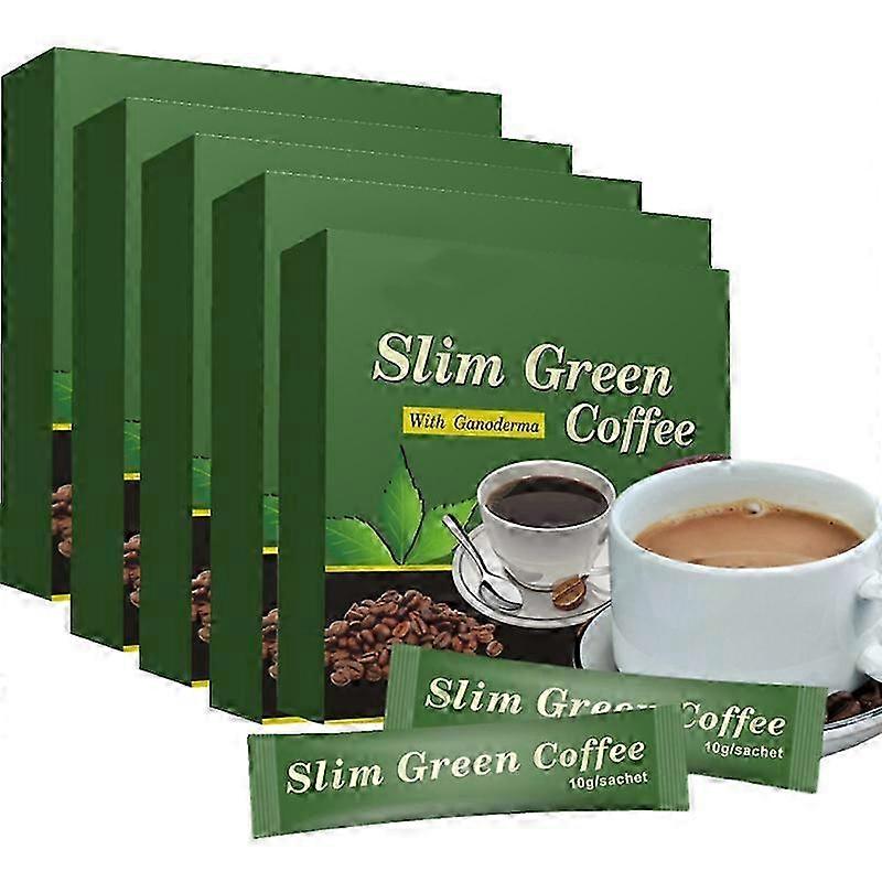 Green Coffe Green Slim Coffee With Ganoderma Control Weight-loss New