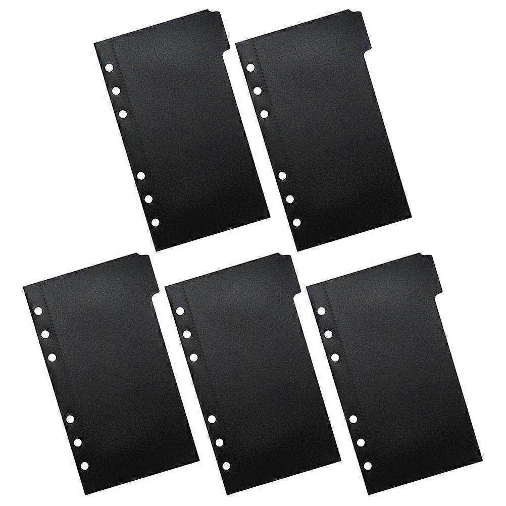 Binder Pocket Plastic Document Folder for Storage 2Sets