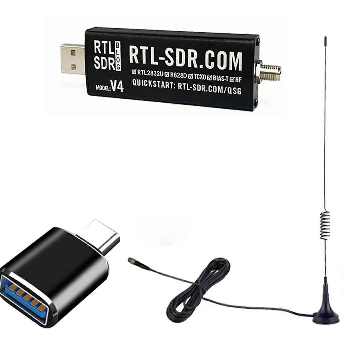 Voor SDR V4 Software Defined RTL-SDR V4 RTL2832U 1PPM TCXO HF BiasT SMA