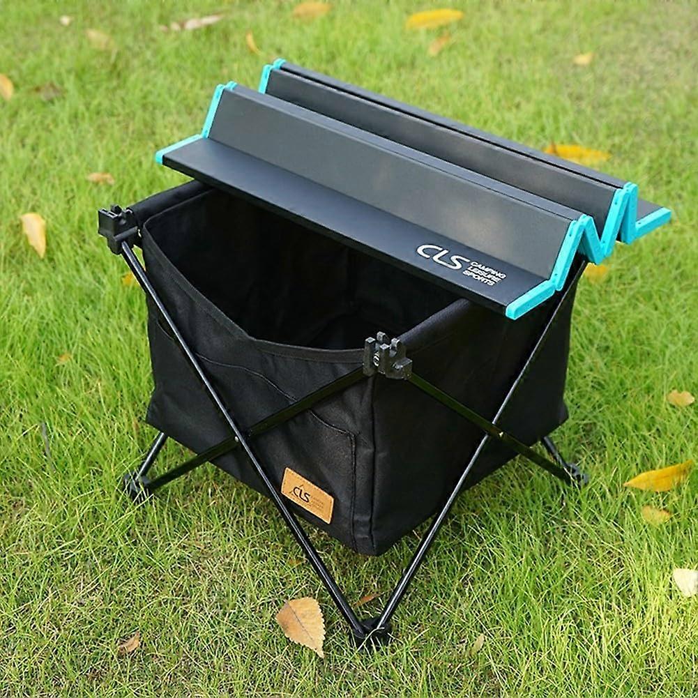 Portable Kitchen Storage Bag Size S Waterproof Mesh Design for Camping Compact Organizer