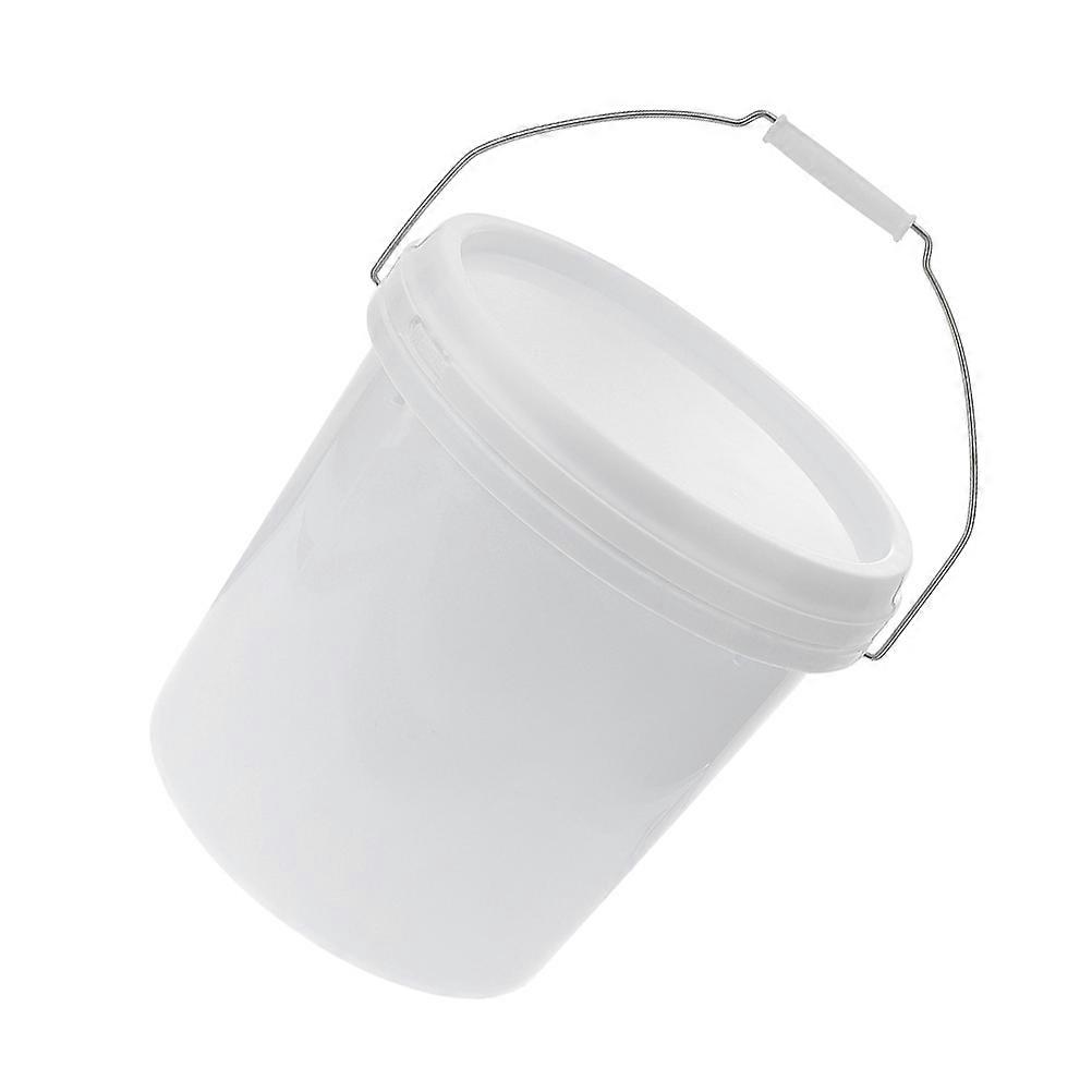 Paint Pail Plastic Storage Containers Diy Projects Preventing Spills Round 24.50X24.50X23.50CM 1Set