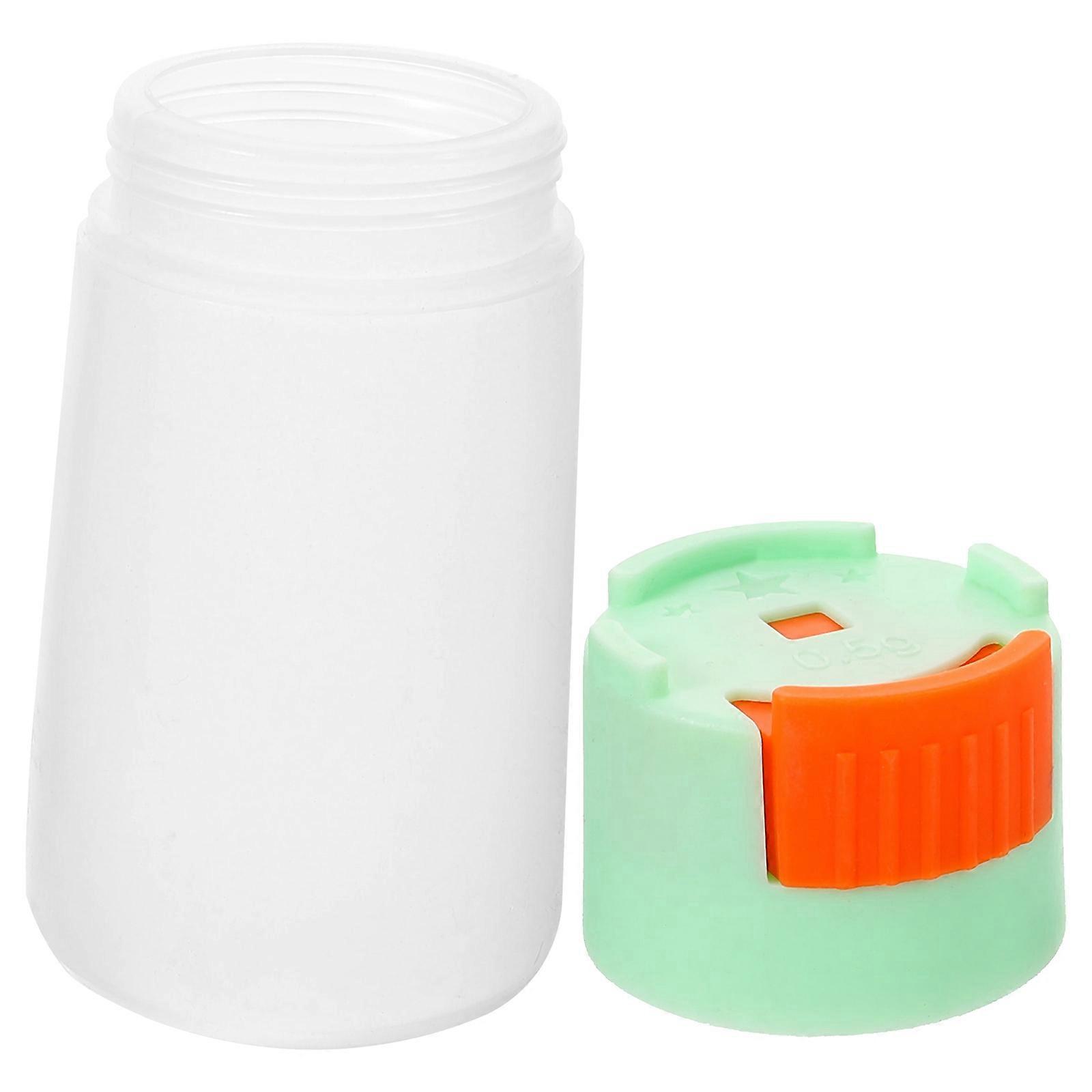 5Pcs Rectangular Fish Tank Feeding Bottles With Ration Feeding Capability Designed For Use In Fish Tanks