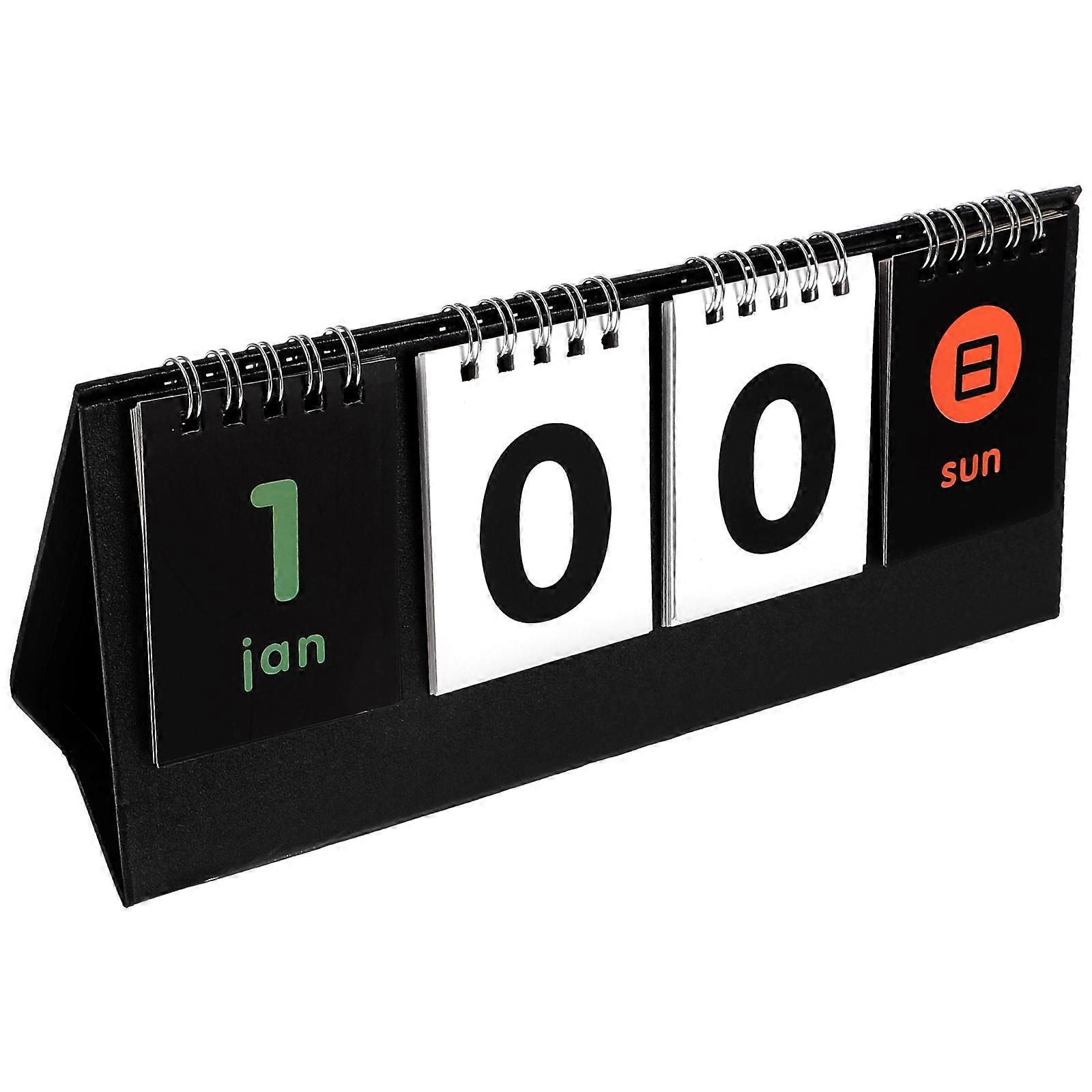 Calendar Desktop Function Reversible Design Standing Chic Style 1Pcs