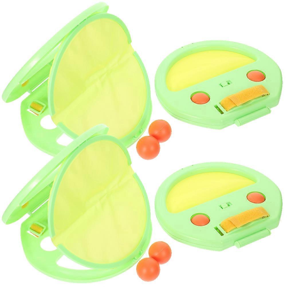 Catch Game Toss and Catch Ball Plaything for Outdoor 4Sets