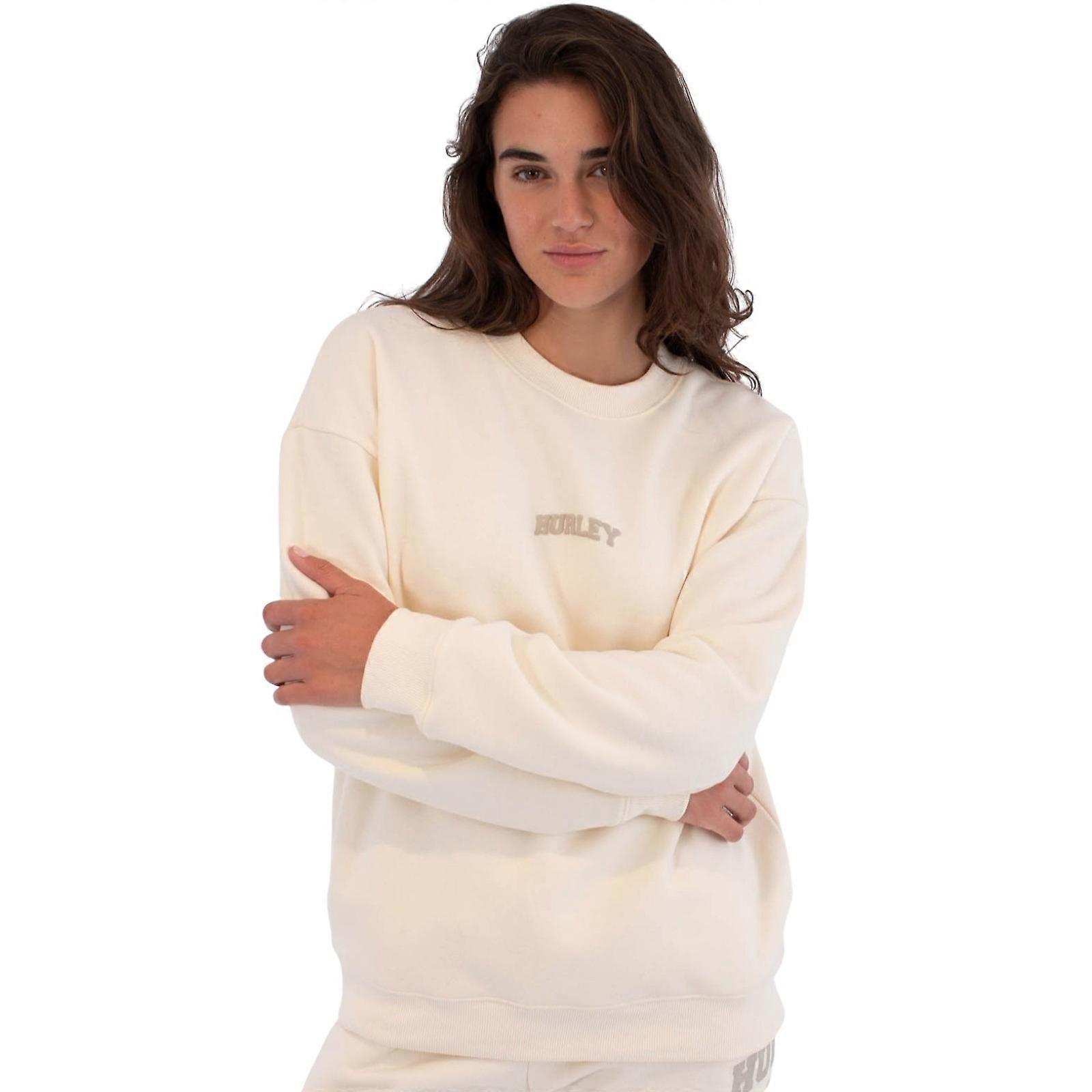 Hurley Womens Stadium Crew Pullover Sweatshirt