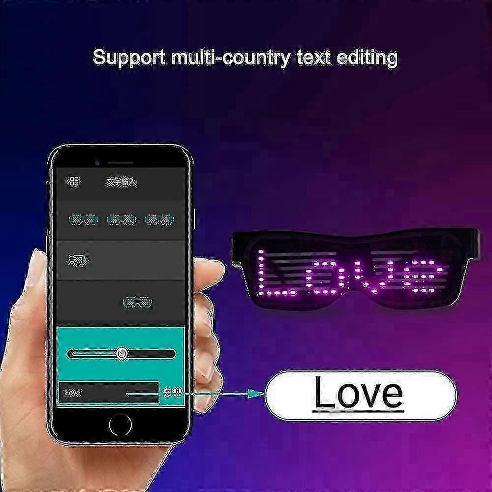 Led Party Bluetooth Neon Glasses