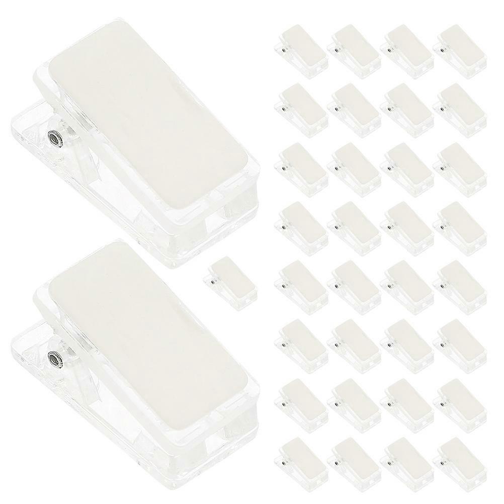 Spring Designed Transparent Clips 70Pcs For Office Staff And Students Self-Adhesive Wall Attachments For Meeting And DIY Crafts