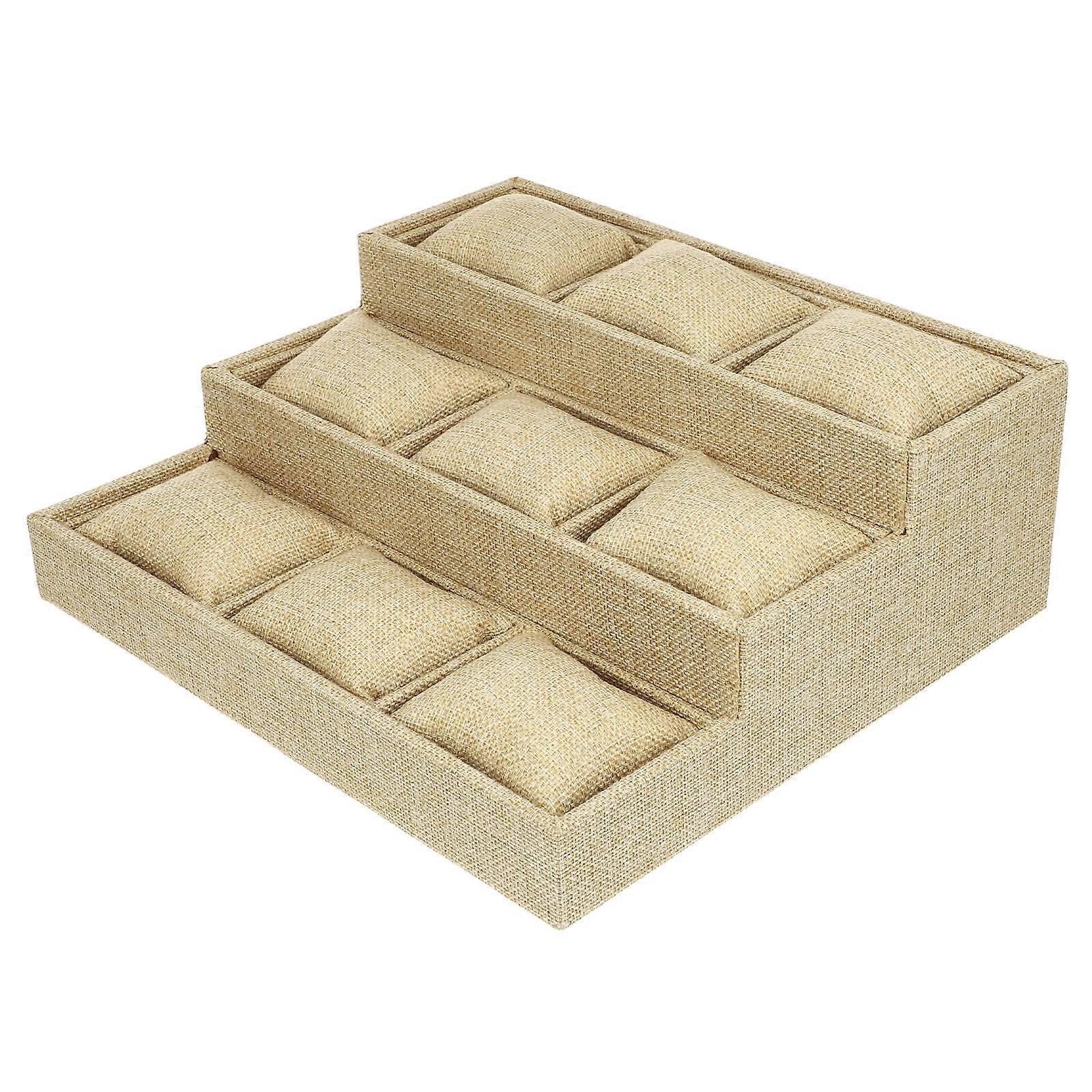 Classic Multi Grids Watch Organizer Tray For Gift Giving Featuring Storage Functionality 2 Sets