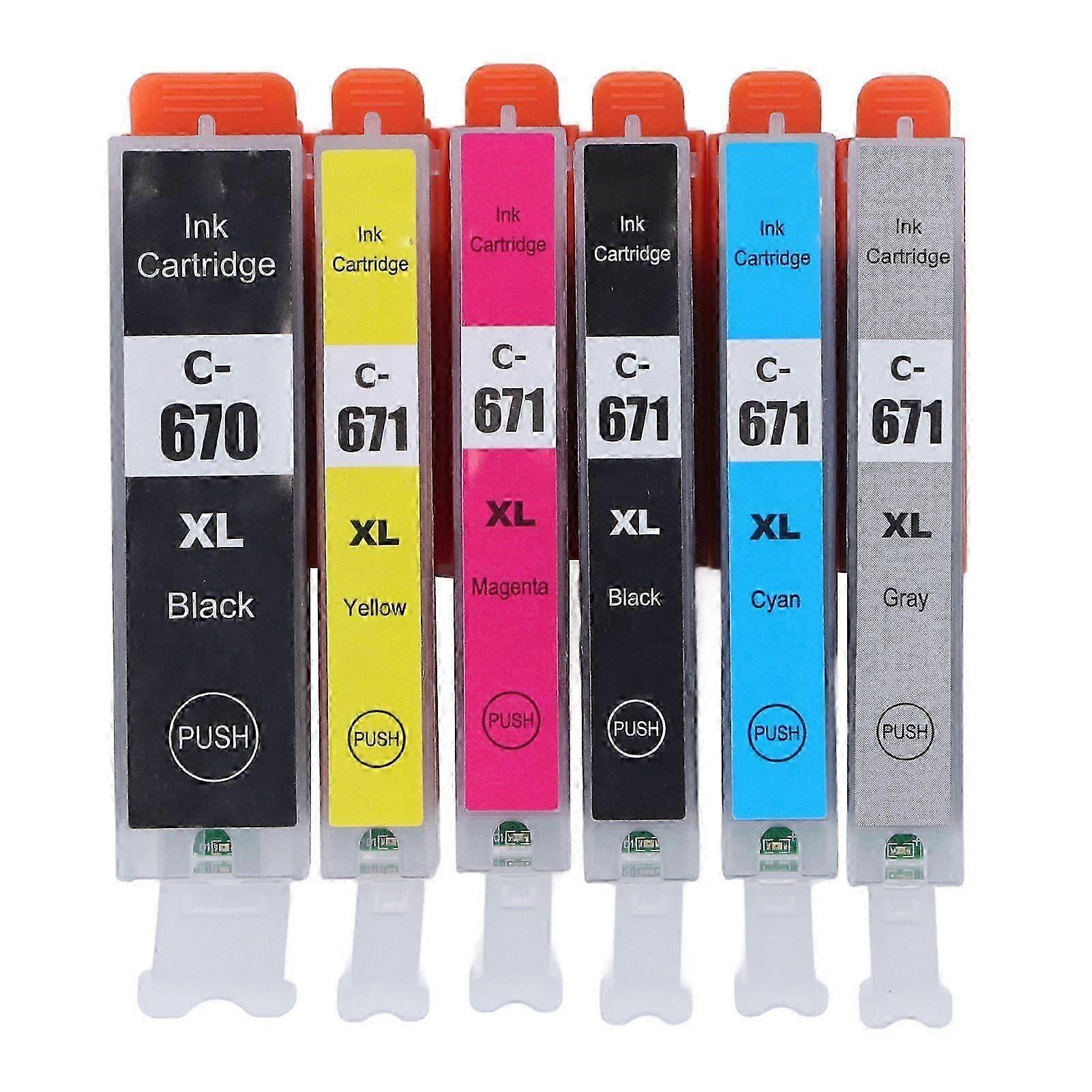 High quality  670-671 Printer Cartridges Cartridges with ink for PIXMA MG576...