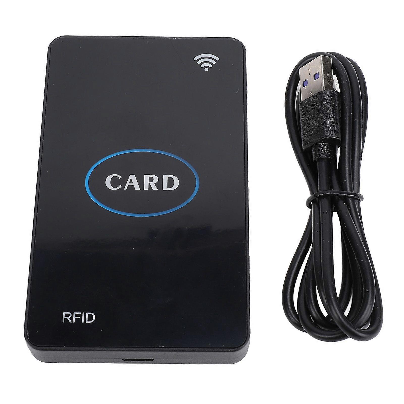 UHF Identification Card Reader 902MHz to 928MHz Small Desktop USB UHF Identification Card Reader Writer for Access Control