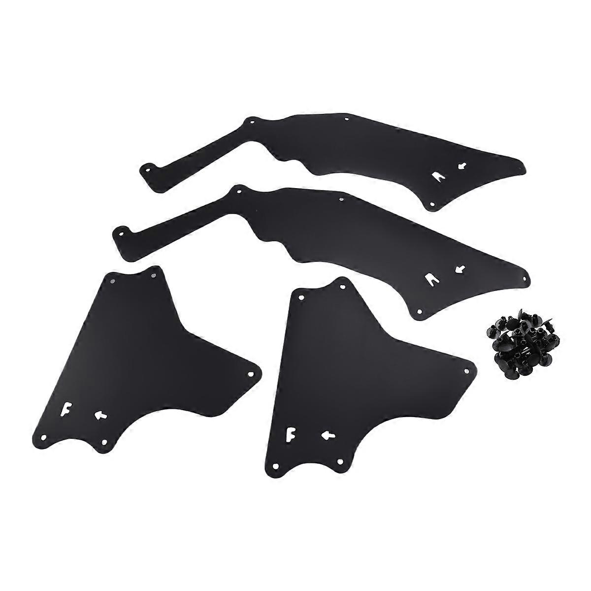 4PCS/Set Front+Rear Guards Seals for Fortuner