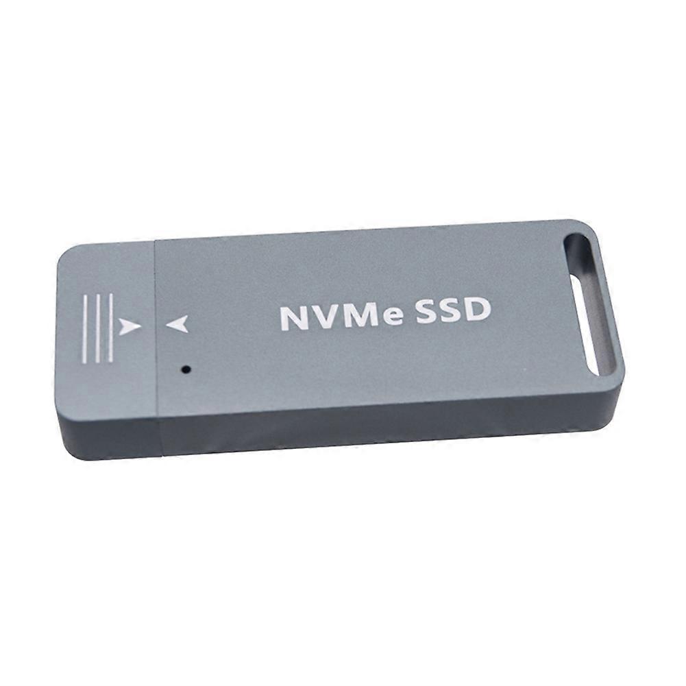 M.2 2230 NVME/ SSD Enclosure USB3.2 Type C 10Gbps Solid State Drive Case Double Protocol External Ha