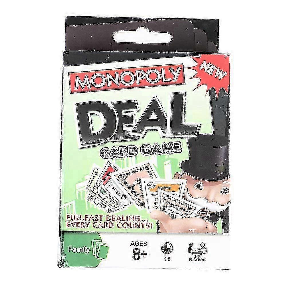 Puzzle Family Party Board Game English Version Monopoly Trading Cardgame Playing