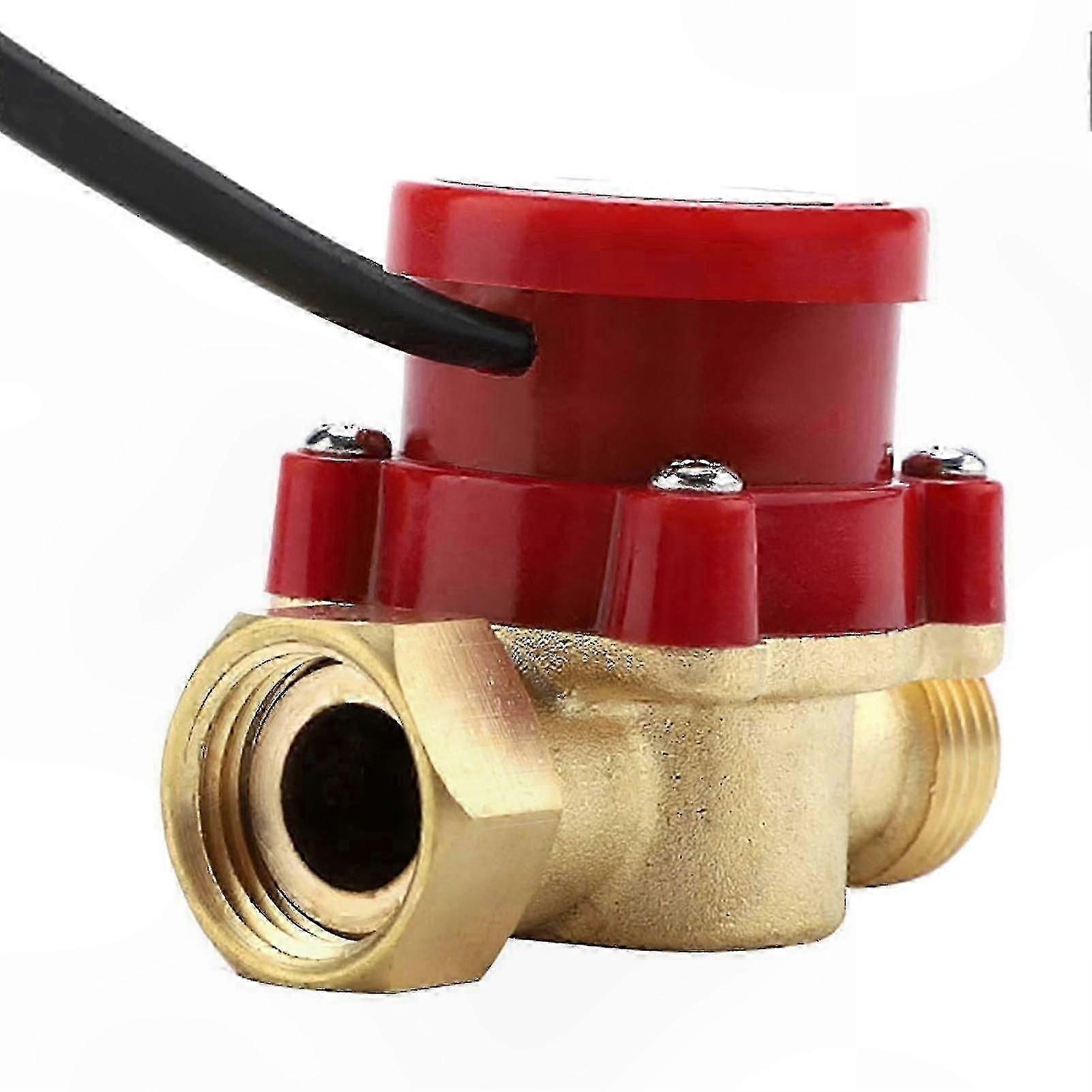 High Sensitivity Water Flow Switch for Solar Heater, Heat-Resistant AC 220V Automatic Low Pressure Control Valve