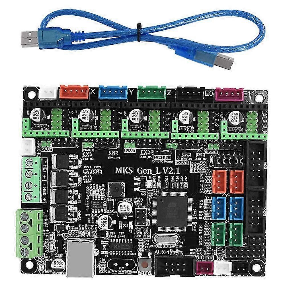 3D Printer Motherboard MKS GEN-L V2.1 Control Board Motherboard Compatible with Open Source Marlin