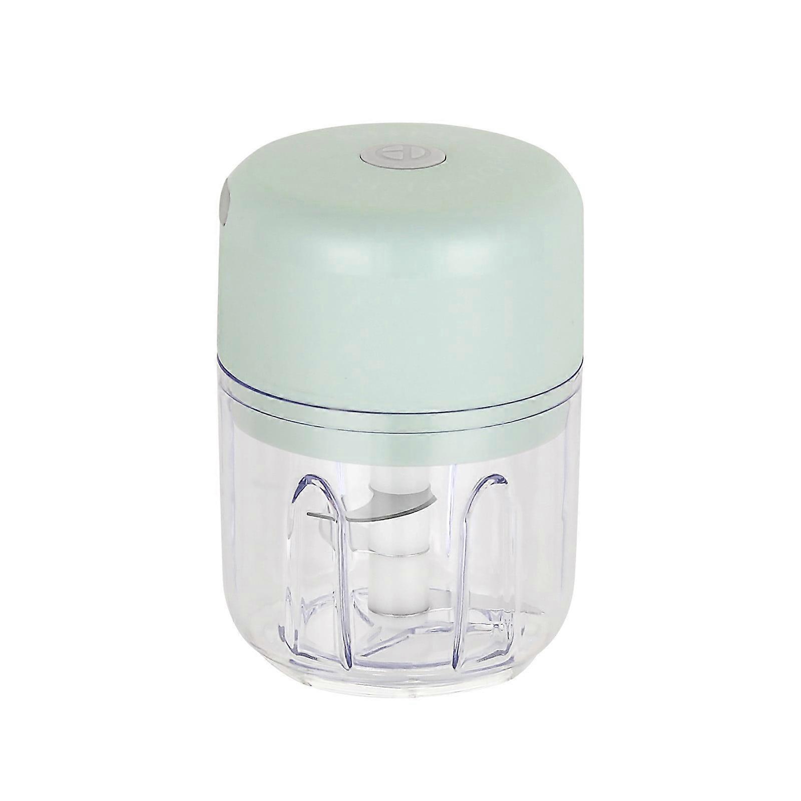 Gnobogi Electric Crusher, Portable Mini Food Processor, Wireless Veg Masher, USB Charging, Rainproof, for Ice, Spices, 250ML