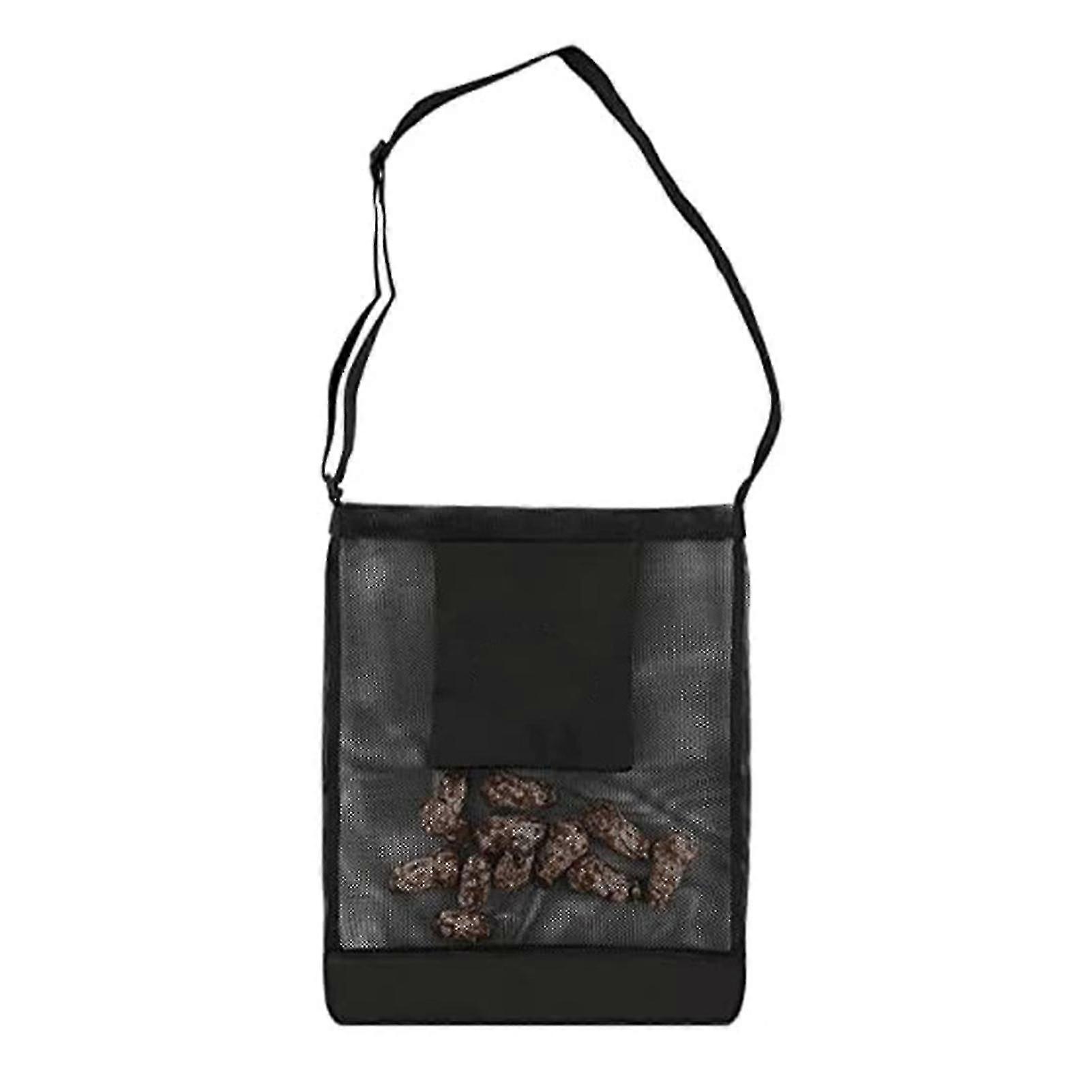 Mushroom Picking Bag Multi-purpose Collapsible Mesh Design Adjustable Strap Large Capacity Fruit Gathering With Pocket Mushroom Foraging Pouch