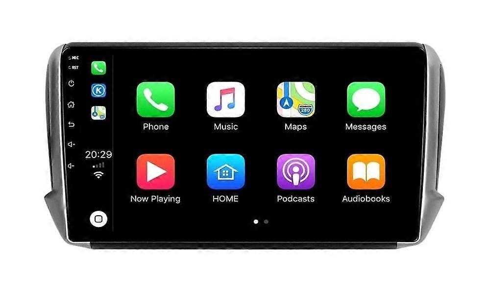 Stereo Radio Android Gps for Peugeot 2008 2012-2018 Carplay 4+32G
