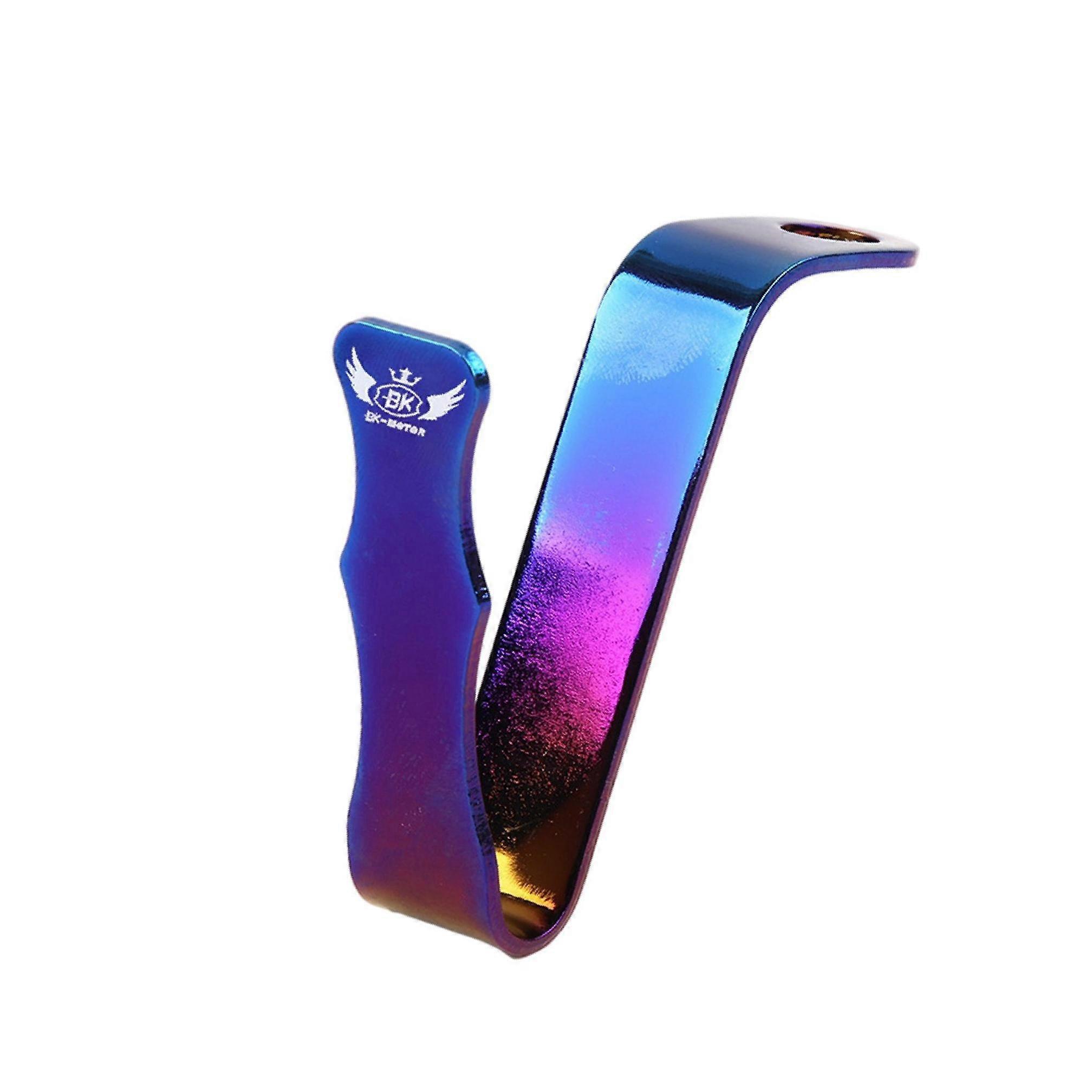 Motorcycle Helmet Rack Titanium Alloy Fits Rearview Mirror Base Sturdy and Durable