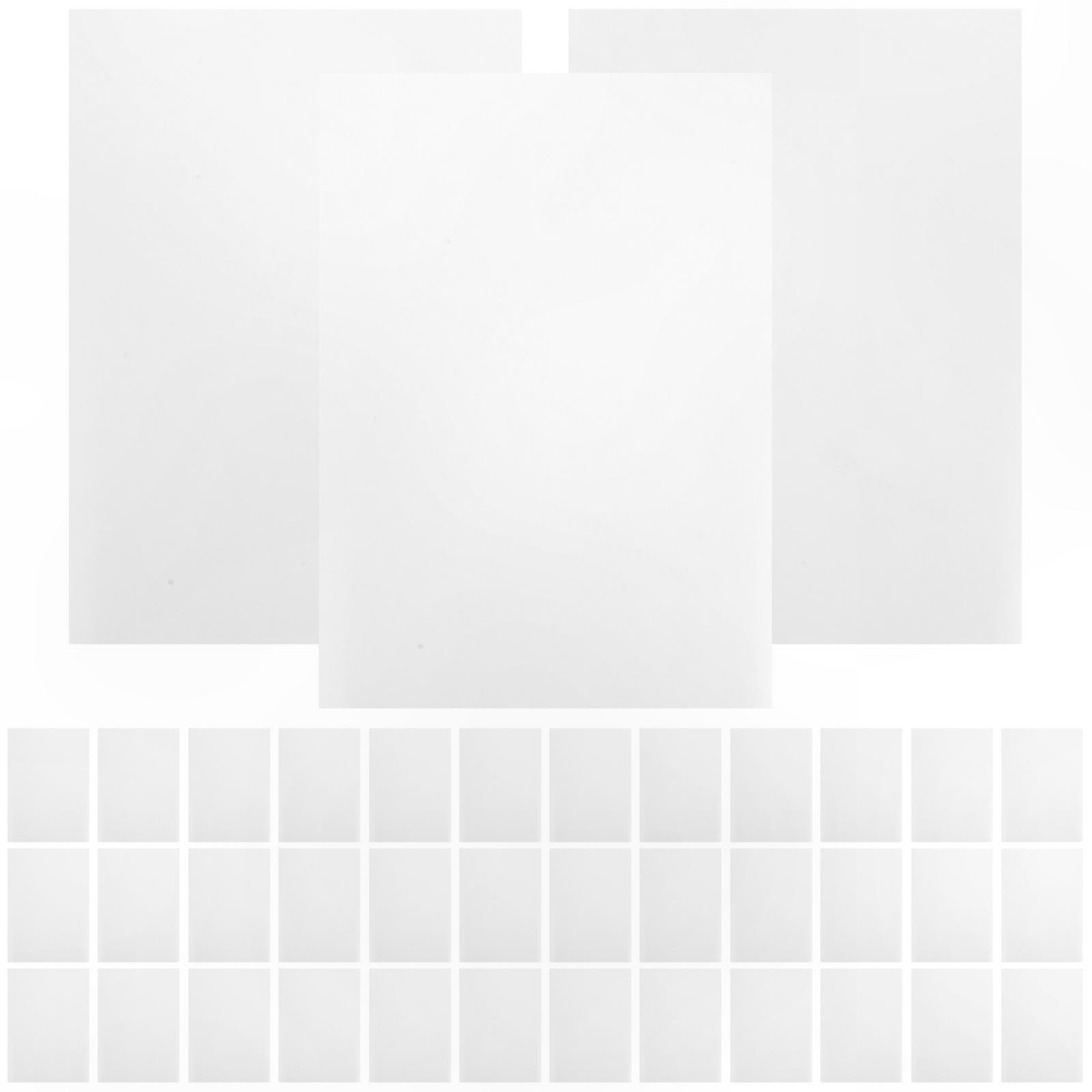 100 Sheets Adhesive Photo Paper for Printing and Crafting Projects