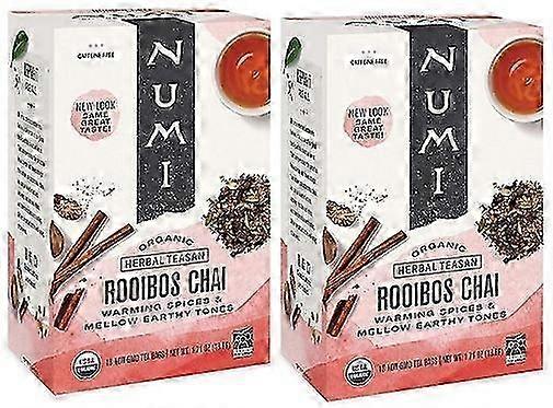 Organic Tea Rooibos Chai Tea Bags 2 Pack
