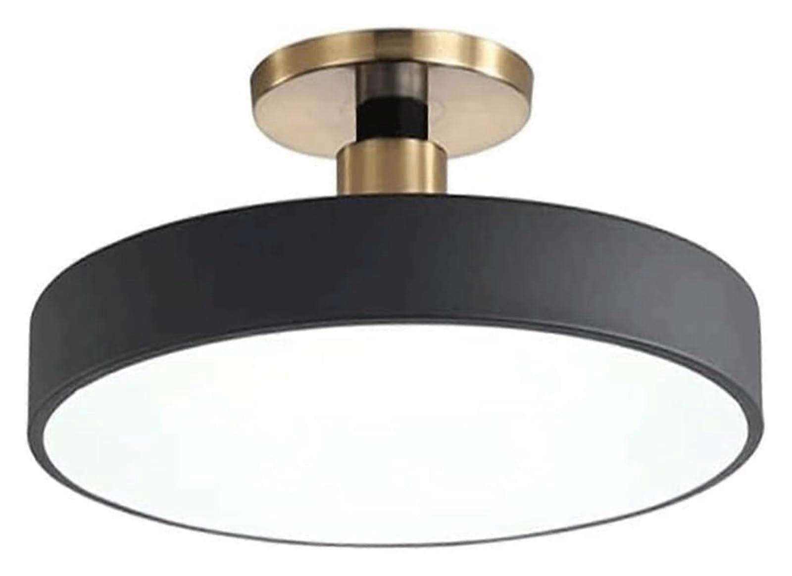 Ceiling Lamp Round Flush Mount LED Ceiling Light, Modern Minimalist, 50cm Diameter, Model B, Living Room Hallway