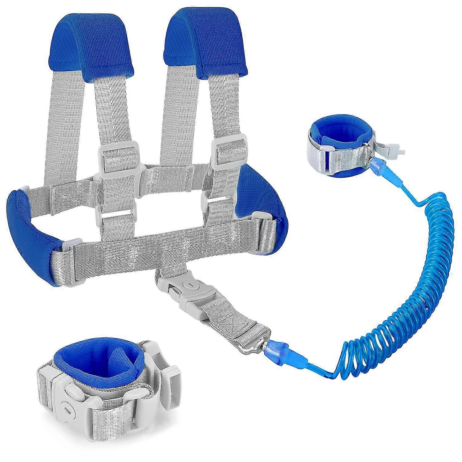 Child Leashes For Toddlers - Toddler Harness With Leash 2 In 1 Wrist To Wrist