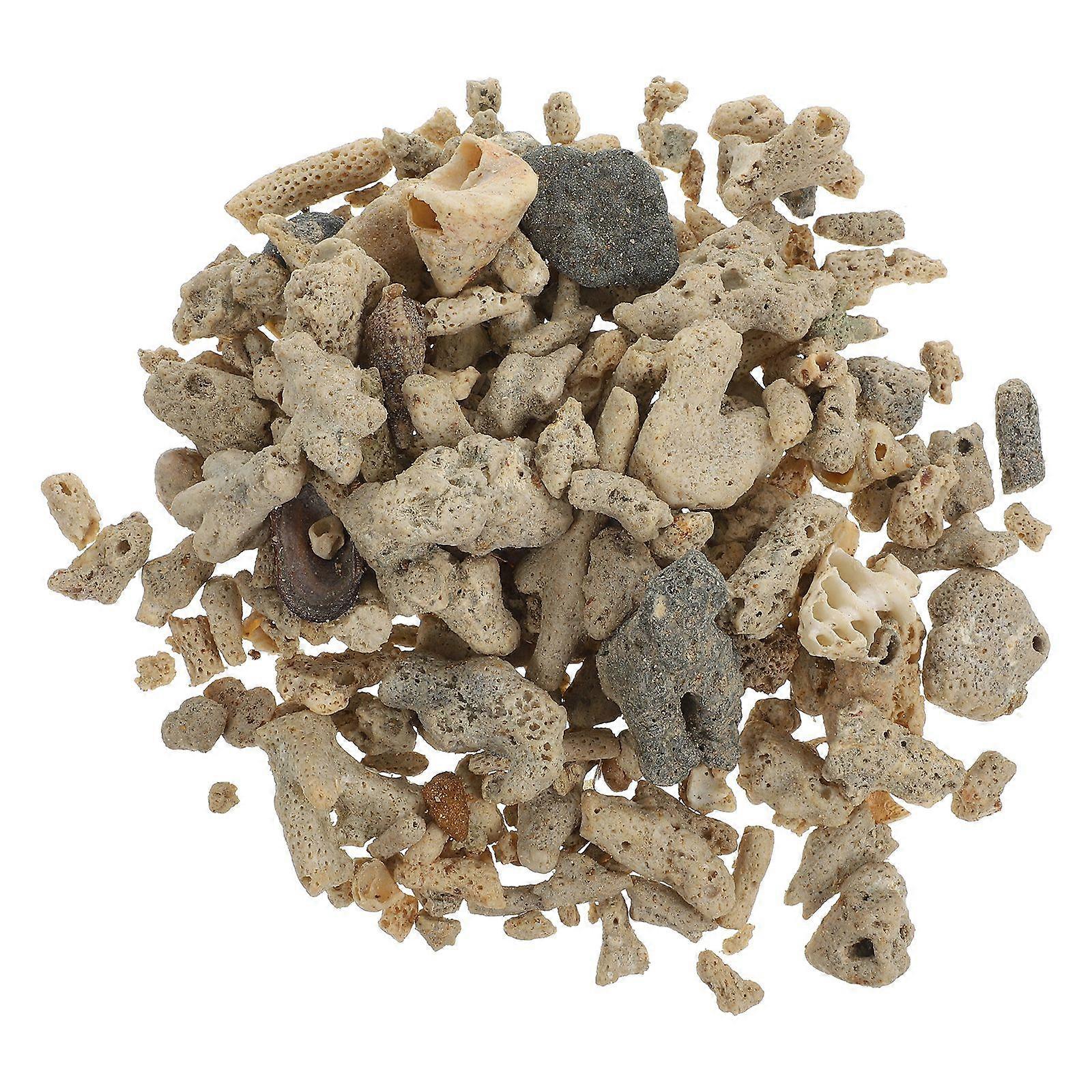 1 Bag of Fish Tank Filtration Material Aquarium Decorative Layout Coral Random Shape and Size