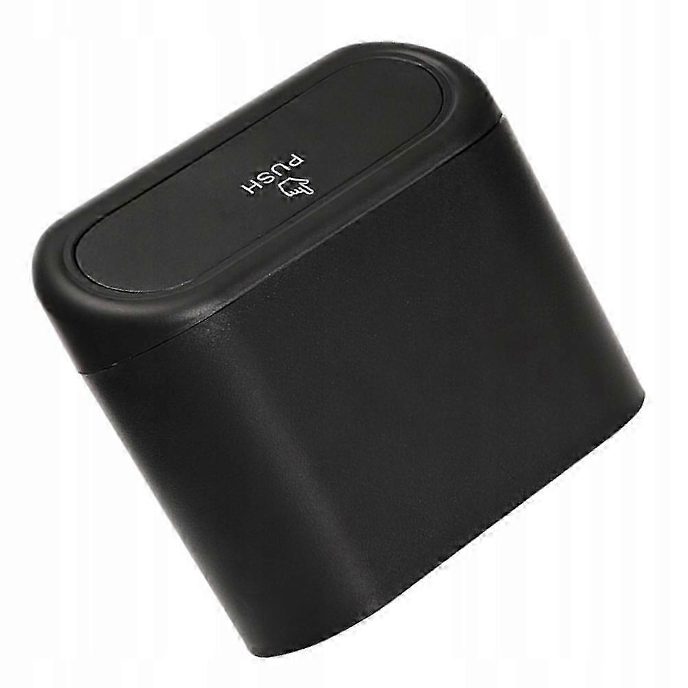 Trash Can For Car Black Bin
