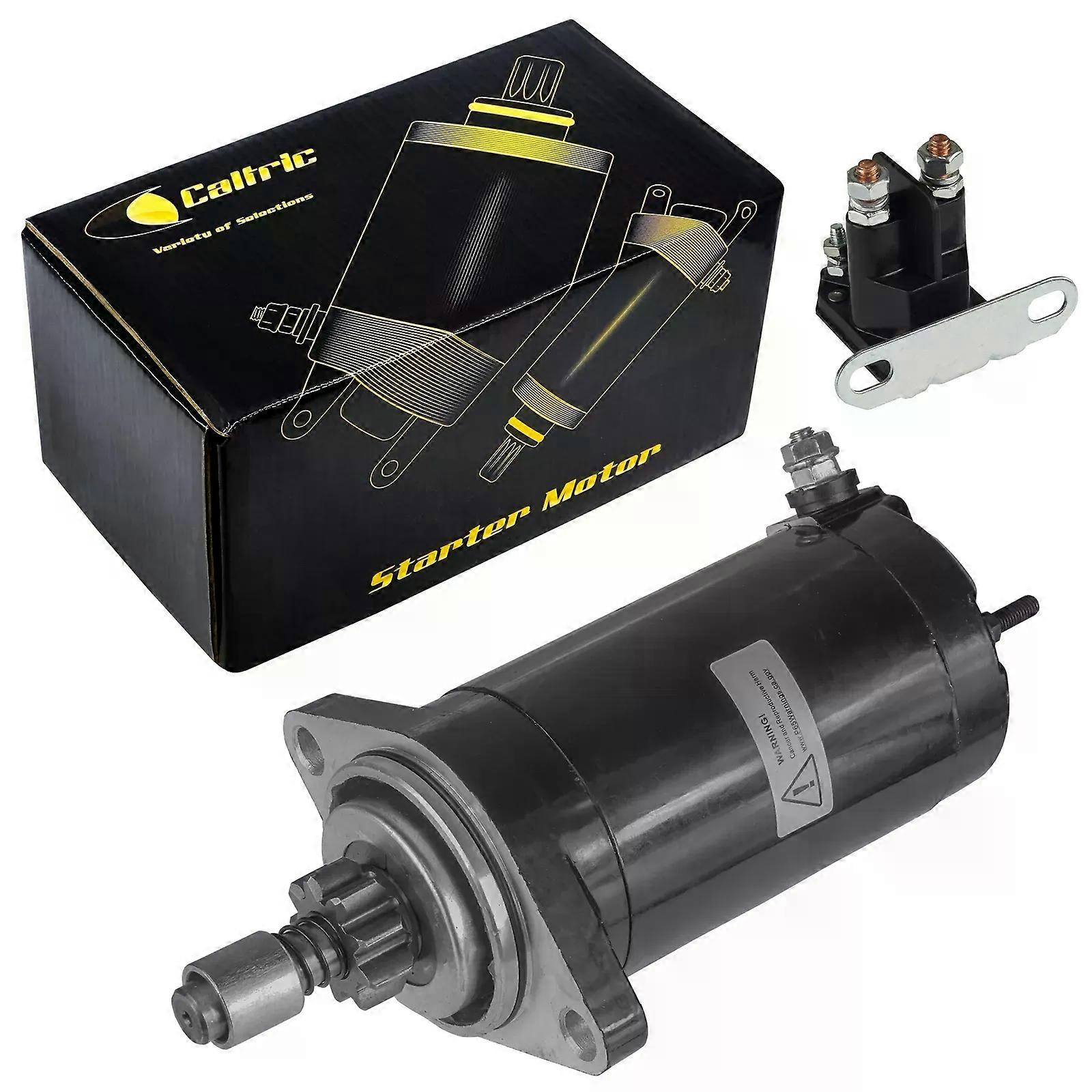 Starter & Relay Solenoid for Seadoo Spi 580 1993 1994 Jet Ski New NO.81028