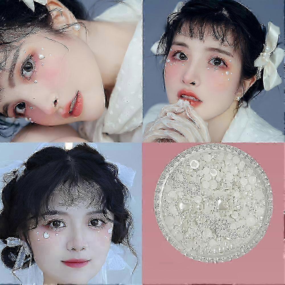 Rhinestone Face Makeup Accessories For Kid Stage Performance