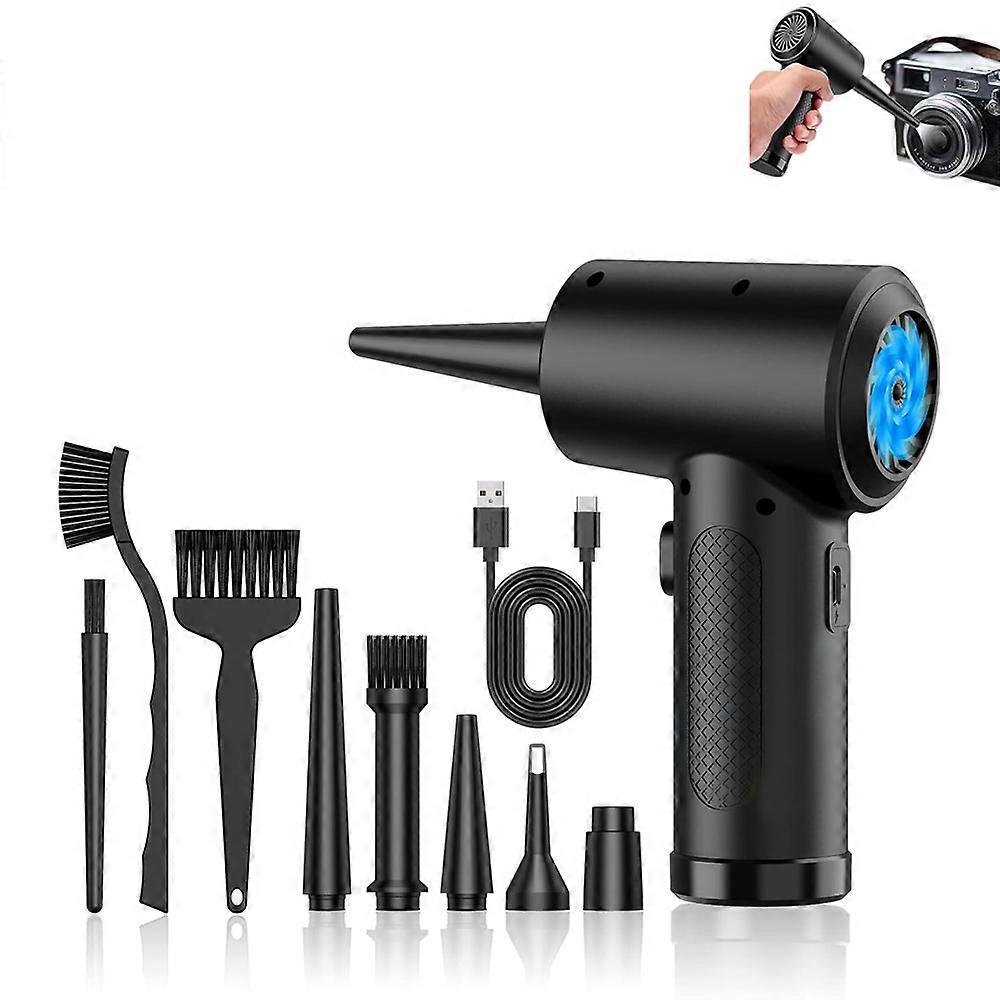 Compressed Air Duster Portable Cordless Air Blower Cleaning