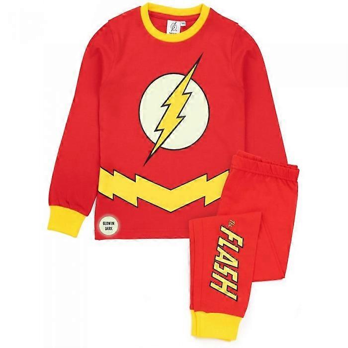 The Flash Boys Logo Glow In The Dark Pyjama Set