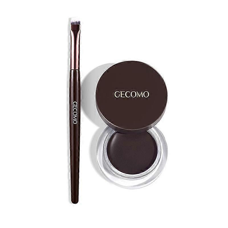 Long-lasting Eyeliner Paste With Eyeliner Brush, Sweatproof Easy To Apply For Eye Makeup, Great For Professional & Beginners