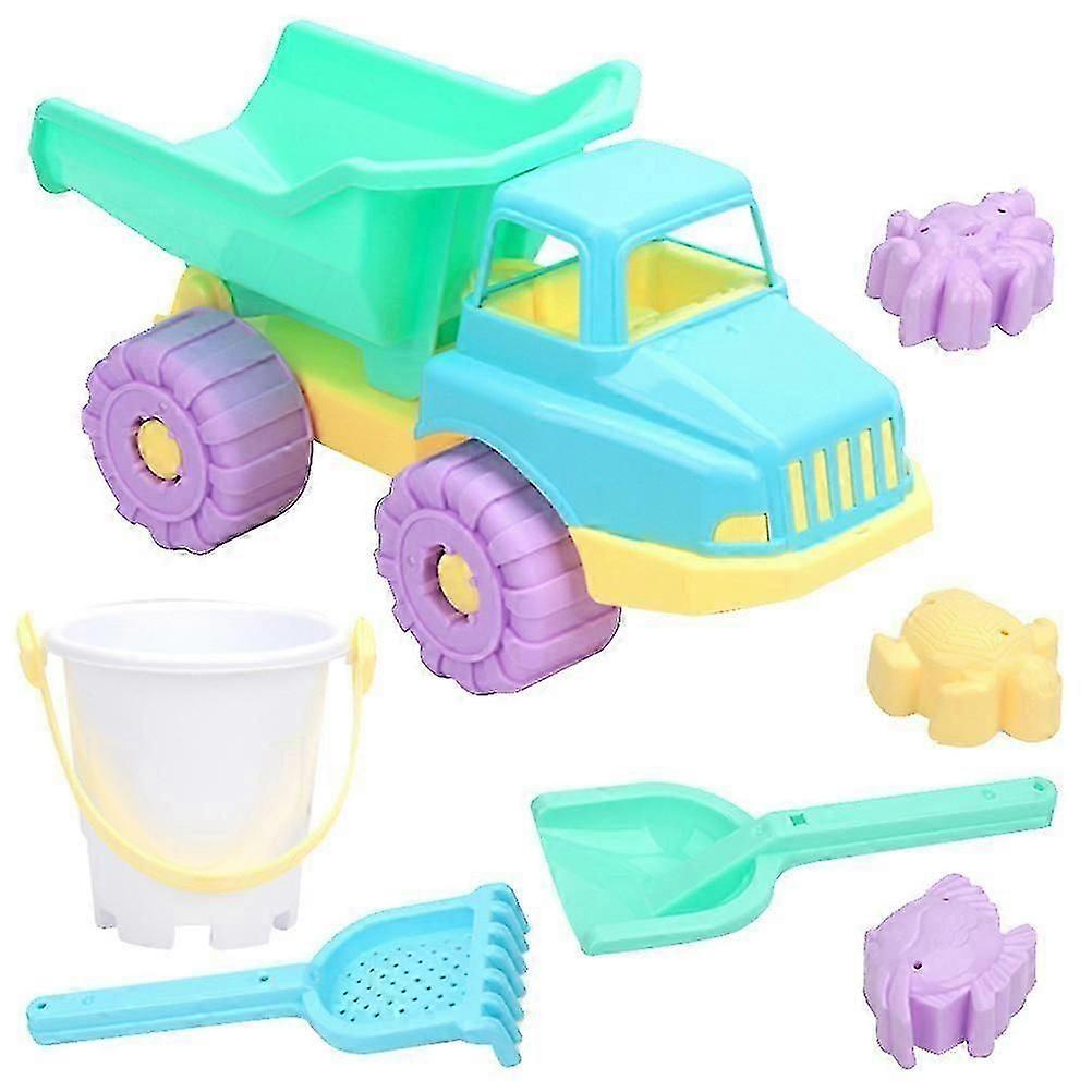 7 kpl leluja Lapset Pojat Lasten Rantalelusetit Rantalelusetti Rantahiekkalaatikko Lelut Childern Rantalelu